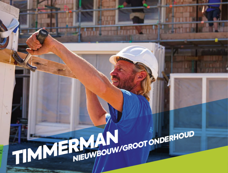 Timmerman nieuwbouw/groot onderhoud
