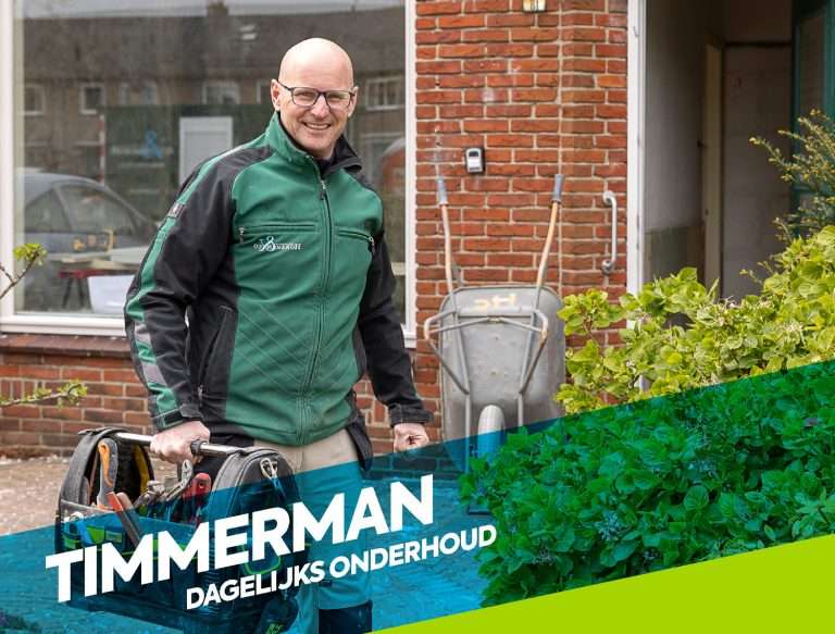 Timmerman dagelijks onderhoud